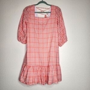Blecker 126 Pink Gingham Barbie Mini Dress